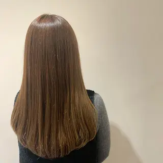 ロング カラー 高井瑠華🌼 ストカールカット特化のヘアスタイル