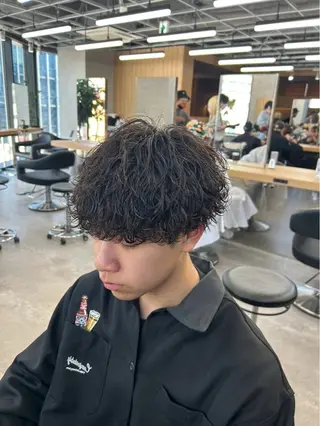 ショート カラー パーマ メンズ 🔥 メンズ 特化🔥RAIのヘアスタイル