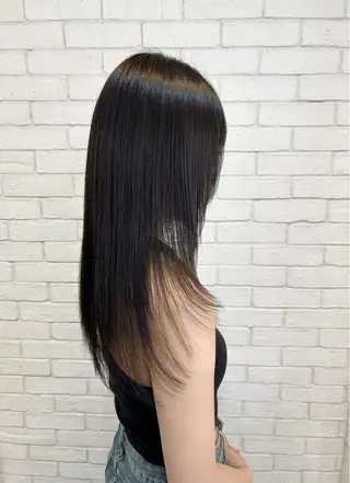 セミロング カラーアンドケアリタ kitamuuuのヘアスタイル