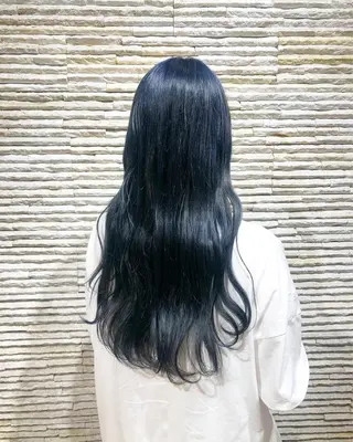 ロング カラー ヘアアレンジ 嶋田 ゆきのヘアスタイル