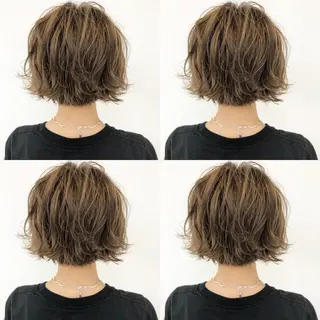 ショート カラー 三鷹で1番ショート ボブをカットする新谷のヘアスタイル