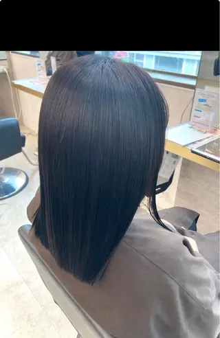ミディアム カラー 髪質改善🫧 ミタセイヤのヘアスタイル