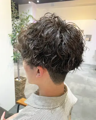 パーマ メンズ 似合わせスタイル🪮 🌿まなべさとみ🌿のヘアスタイル