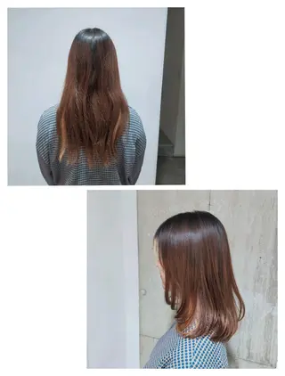 ミディアム 和佐 ももえのヘアスタイル