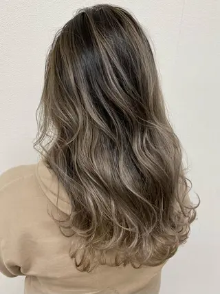 ロング カラー 酸性縮毛矯正のプロ 杉山玲介のヘアスタイル