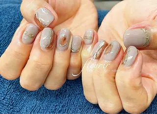 ネイル フルリール 【プライベートサロンのネイルデザイン