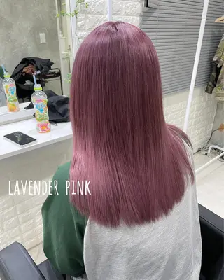 ミディアム カラー にしき さんのヘアスタイル