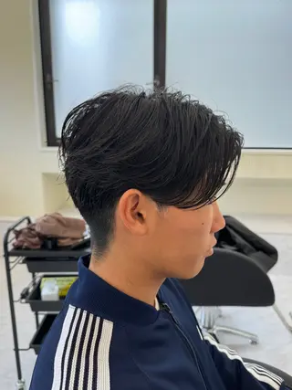 パーマ little石川 秀のヘアスタイル