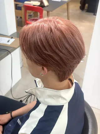 ショート カラー うる艶カラー 🪐💫serenaのヘアスタイル