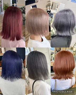 ケアブリーチ 黒瀬有汰のヘアスタイル