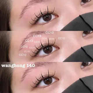 マツエク・マツパ 緒方 加奈のマツエク・マツパデザイン