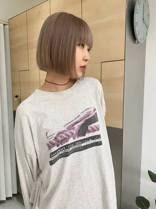 ミディアム an🦋ショート/シ ョートボブ【日本橋】のヘアスタイル