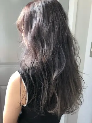 ロング カラー Pia ツボイ ケイタのヘアスタイル