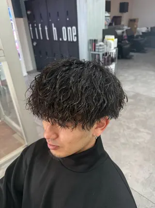 パーマ メンズ メンズ特化🔥 渡邉愛斗のヘアスタイル