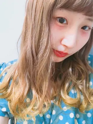 ロング カラー 💘カラー人気No. 1💘SAYAのヘアスタイル