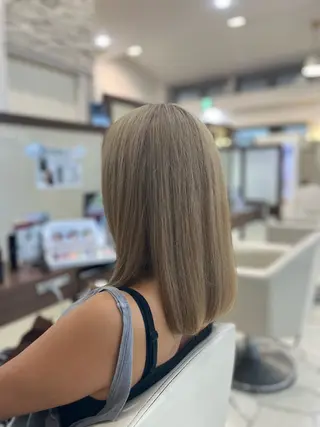 ミディアム カラー 生駒市デザインカラー /浜中美奈のヘアスタイル