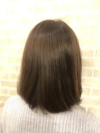 ミディアム 髪質改善美容師🐥 艶だし職人/薄野大輔のヘアスタイル