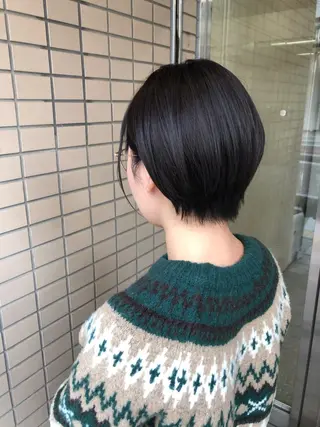 ショート キノシタ ナオユキのヘアスタイル
