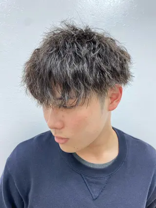 ショート パーマ メンズ KAITO メンズ/ メンズカット/パーマのヘアスタイル