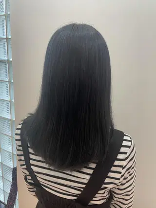 セミロング カラー ショート/脱白髪染め ☆宇﨑悠実のヘアスタイル