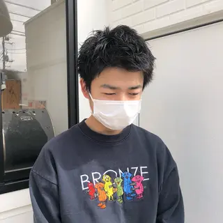 メンズ R-5 shonandai所属・🌿ヘッドスパ🌿 本間 聖寿のヘアスタイル