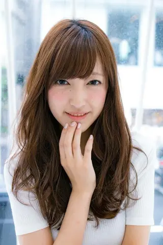 ロング カラー 内藤 達也のヘアスタイル