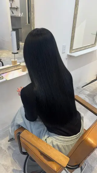 ロング 透明感カラー×顔周り カットhinata♡のヘアスタイル