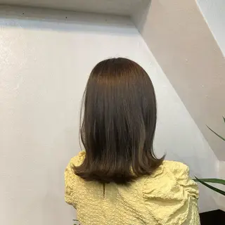 ミディアム 🕊mtm🫧梅田/ 定額制/透明感/艶髪のヘアスタイル