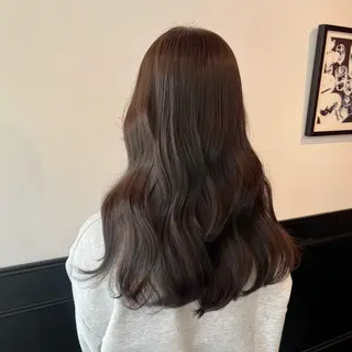 ロング カラー スズキ リコのヘアスタイル