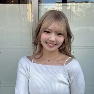 セミロング カラー SHUN 🫧透明感カラー🫧のヘアスタイル