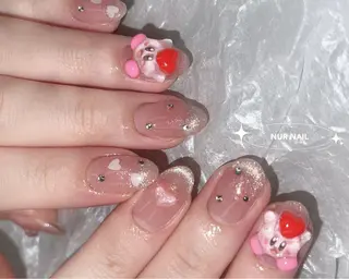 ネイル 🤎HARU 🧸のネイルデザイン