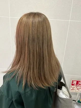 カラー 艶カラー✨/カット 田中佑季のヘアスタイル