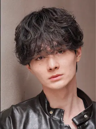 ショート カラー パーマ メンズ fifth 窪田潤平のヘアスタイル