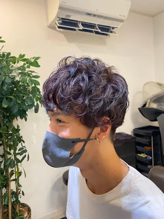 カラー メンズ 澤木優輝 【cuaura】のヘアスタイル