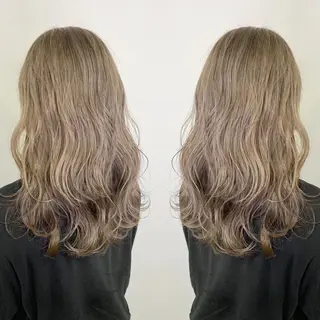 セミロング 【美髪矯正】【スト カール】小野村翔太のヘアスタイル