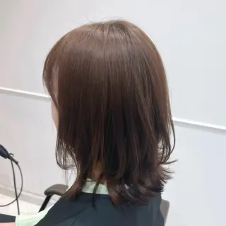 ミディアム 八木菜美 似合わせ/ニュアンスのヘアスタイル