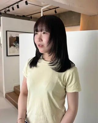 ロング カラー 透明感似合わせカラー 🍀あかり🍀のヘアスタイル