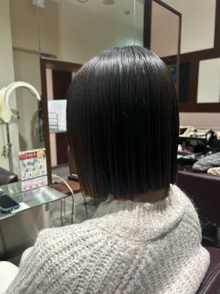 ショート LaBless あべのキューズサロン所属・艶カラー/あいか💜 天王寺阿倍野のマツエク・マツパデザイン