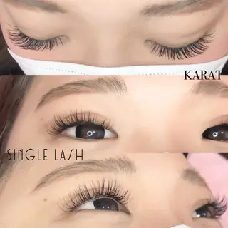 マツエク・マツパ ★KAEDE★伊勢崎 【KARAT】のマツエク・マツパデザイン