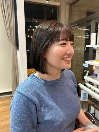 カラー さとう あやかのヘアスタイル