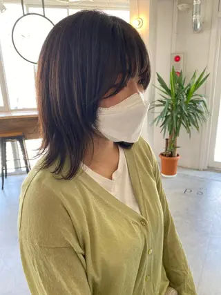 ミディアム KOOKI スティードトーキョーのヘアスタイル