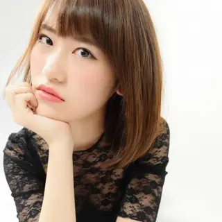 ショート ミディアム カラー 中根　いち 美髪を作るプロのヘアスタイル