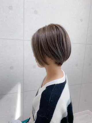 ショート 甲斐綾香 /髪質改善/縮毛矯正のヘアスタイル