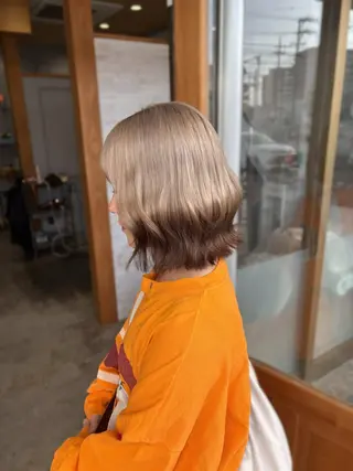 ミディアム miloc Maikaのヘアスタイル