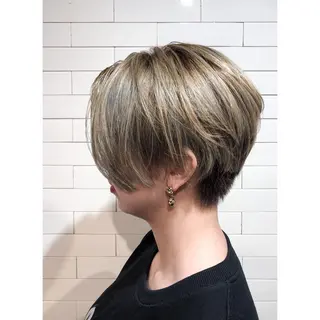 ショート EIGHT plum TOKIOリミテッドのヘアスタイル