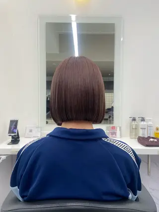 ショート カラー ヘアアレンジ Over hair_ misakiのヘアスタイル