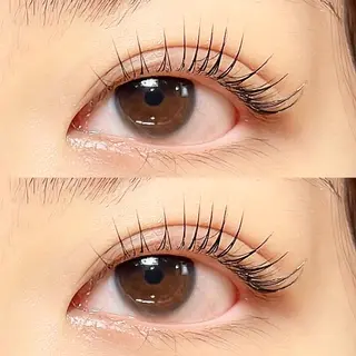キッズ マツエク・マツパ アイブロウ eyelist ⌇ minami 𖠚ᐝのマツエク・マツパデザイン
