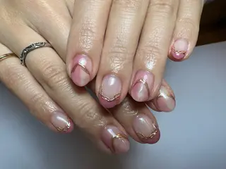 ショート shandy nailのネイルデザイン