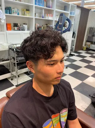 パーマ メンズ 奈良/生駒/FEEL /ﾉｶﾞﾐﾄｼｷのヘアスタイル