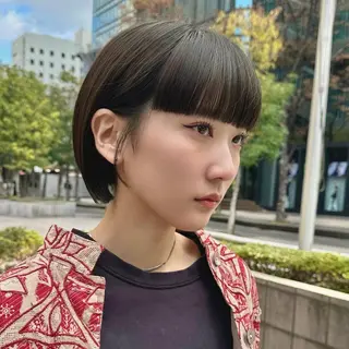 ショート 岸本 理希のヘアスタイル